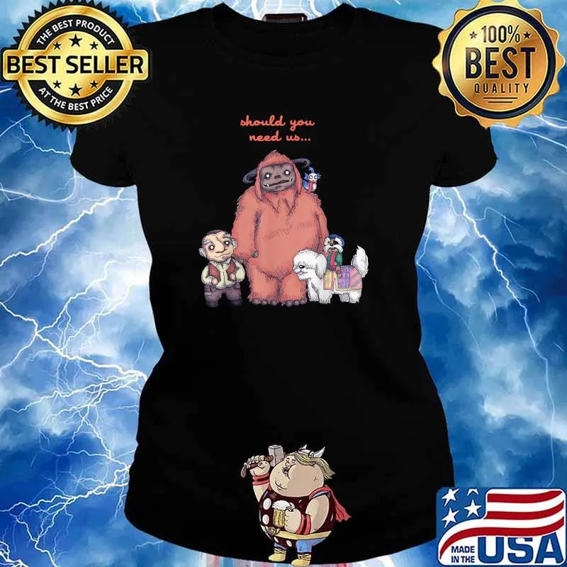 Should You Need Us T-Shirt Ladies tee