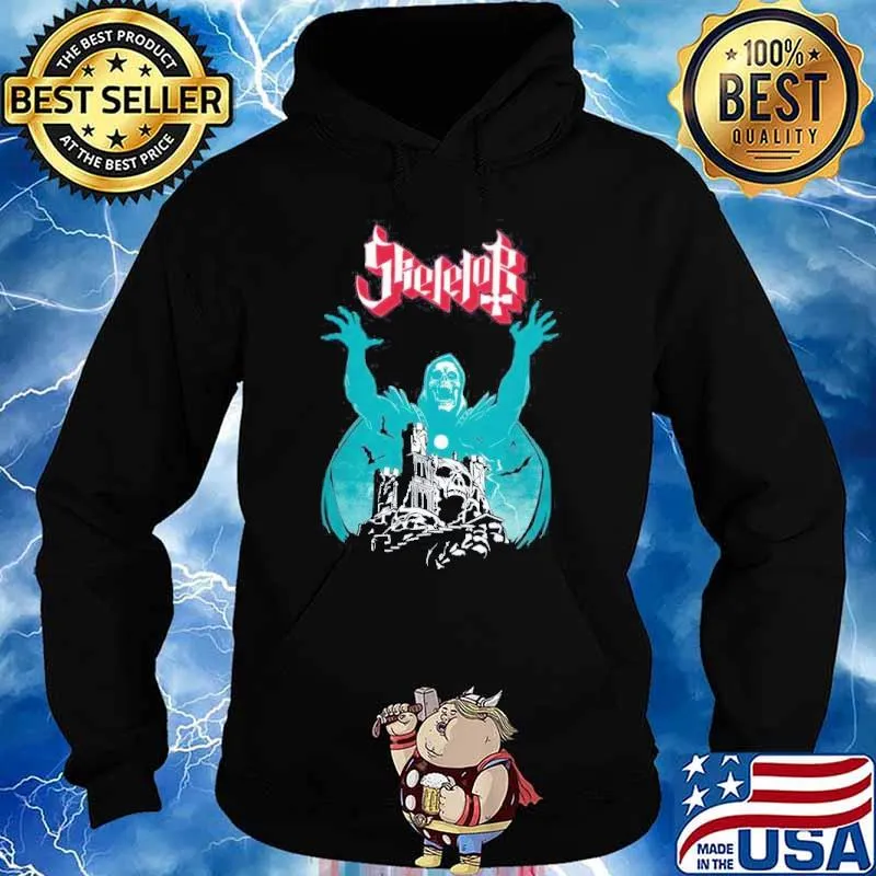SKELETON ROCK HALLOWEEN SHIRT Hoodie