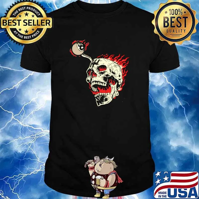 Skull Fire Billiant Shirt