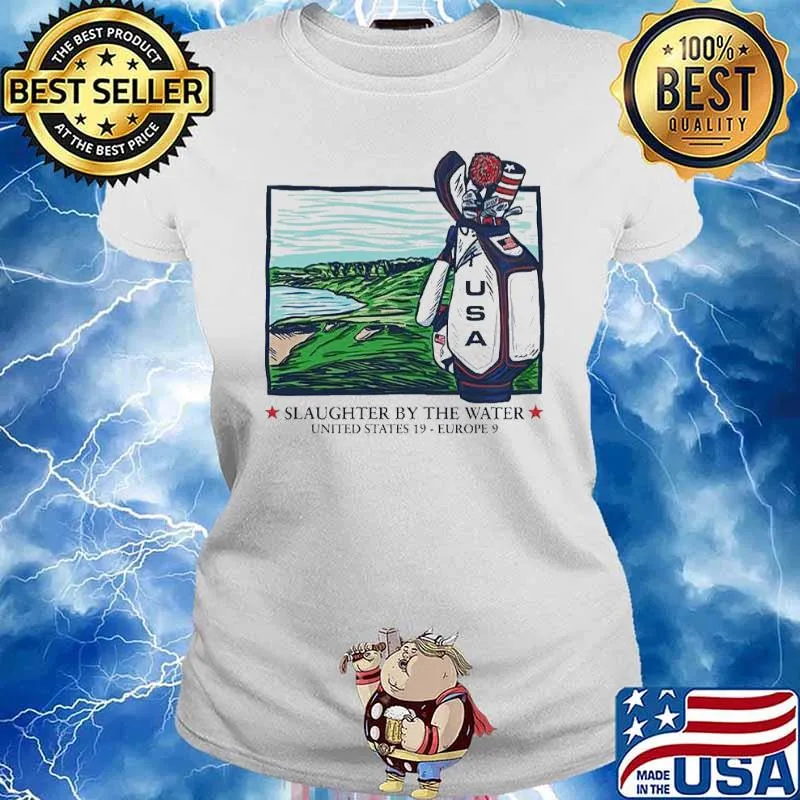 Slaughter by the water United States 19 Europe 9 USA golf s Ladies tee