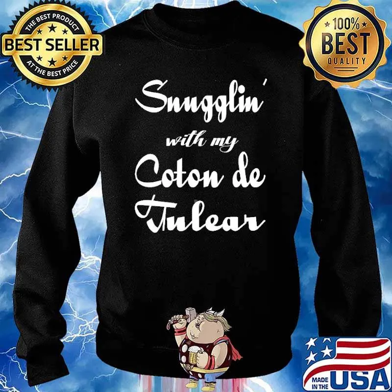 Snugglin with my Coton De Tulear s Sweater