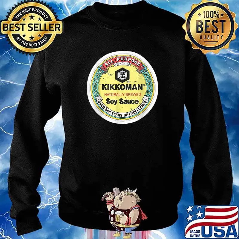 Soy Sauce Kikkoman Naturally Brewed Over 300 Years Of Excellence Halloween T-Shirt Sweater