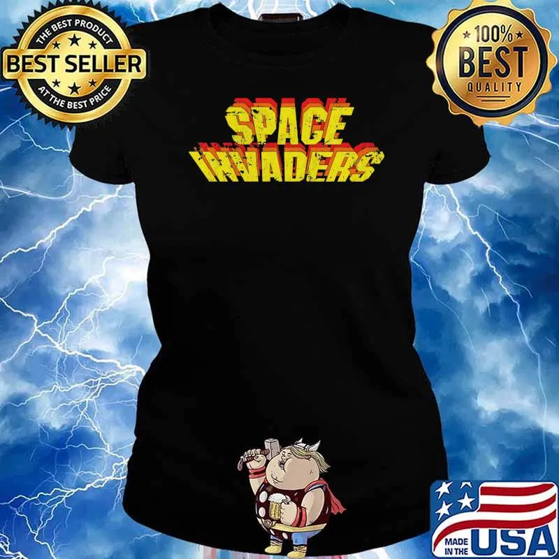 Space invaders arcade s Ladies tee