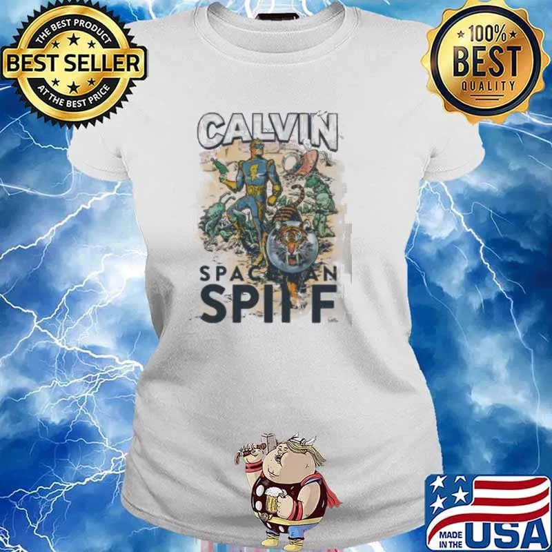 Spaceman Calvin Spiff s Ladies tee