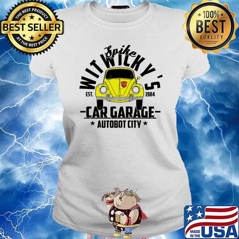 Spikes care garage autobot city s Ladies tee