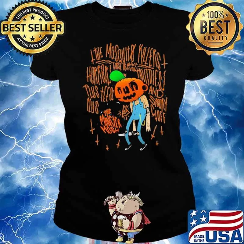Spooky Zipper The Monster Mosh Shirt Ladies tee