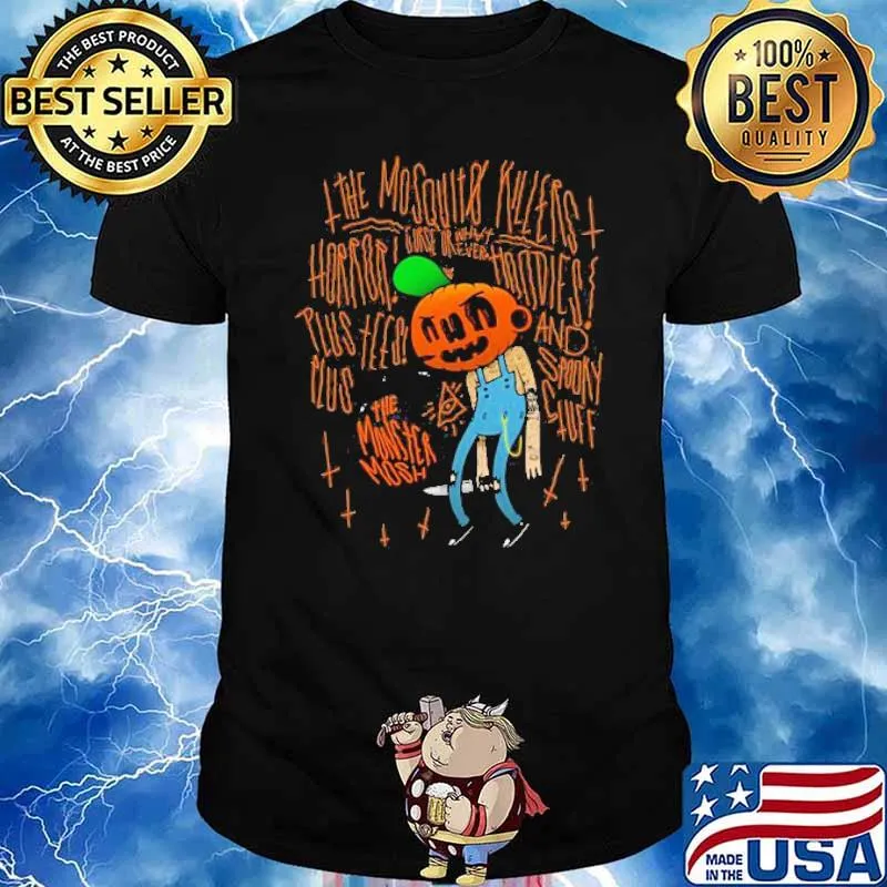 Spooky Zipper The Monster Mosh Shirt