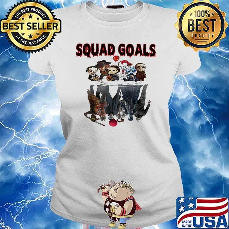 Squad Goals Horror Shirt Ladies tee
