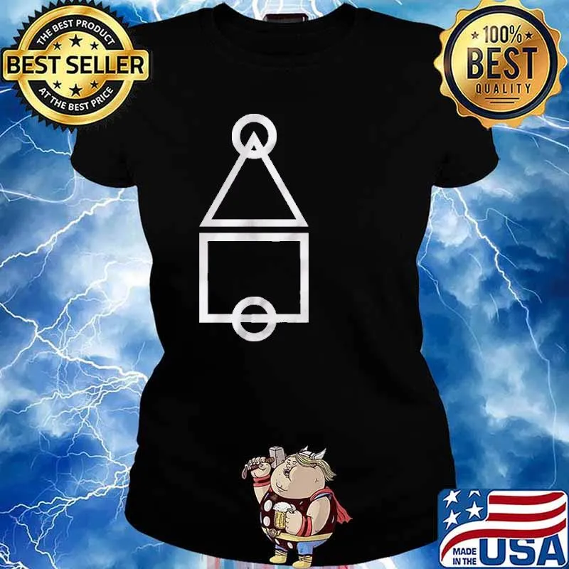 Squid Game Logo Netflix Shirt Ladies tee