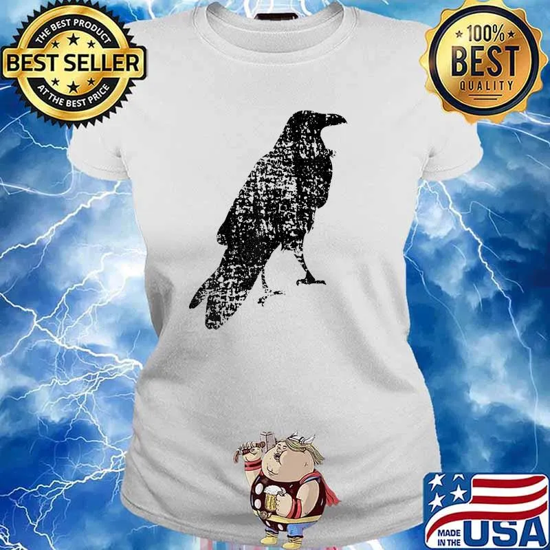 STANDING RAVEN Graphic T-Shirt Ladies tee