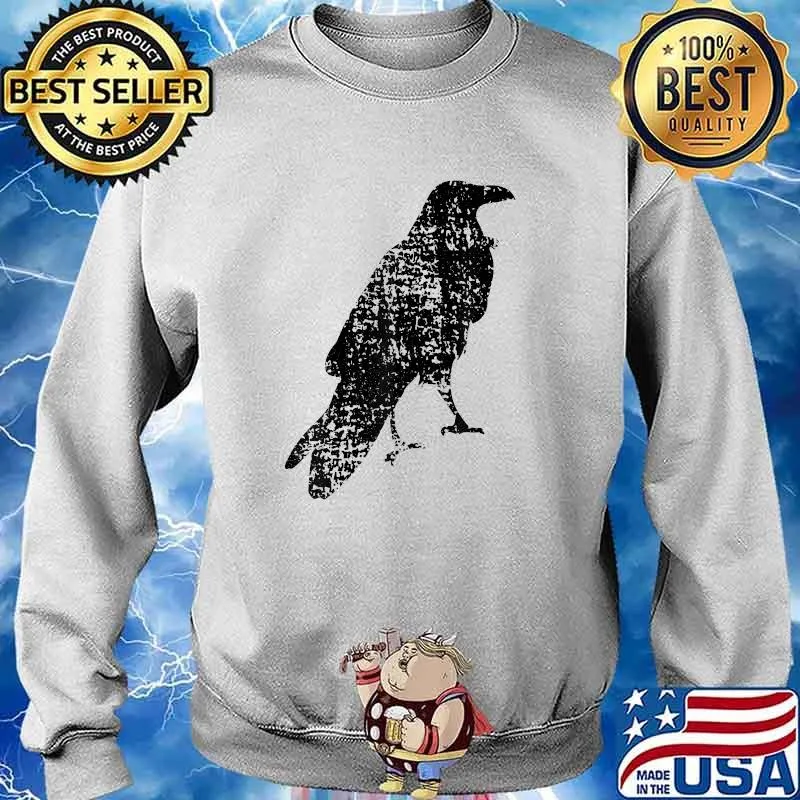 STANDING RAVEN Graphic T-Shirt Sweater