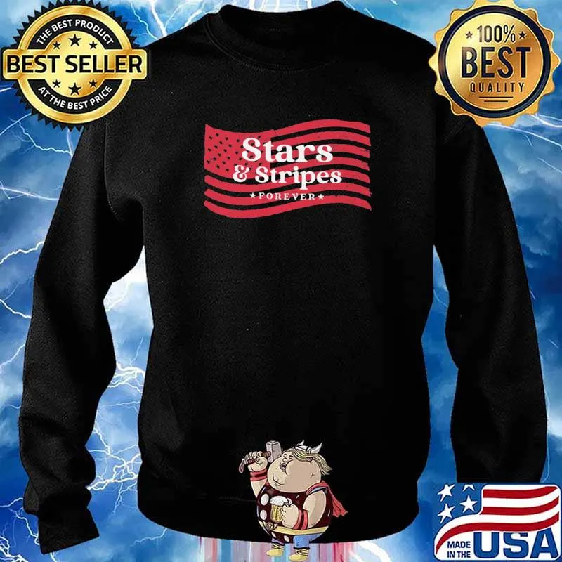 Star And Stripes Forever America Flag Shirt Sweater