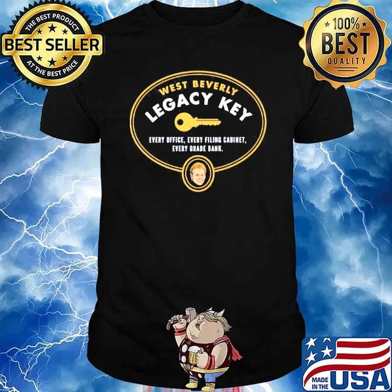 Steve Sanders West Beverly Legacy Key shirt