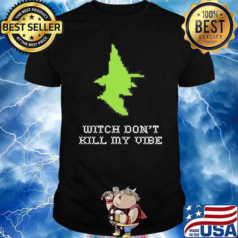 Stitch Witch Don’t Kill My Vibe Shirt