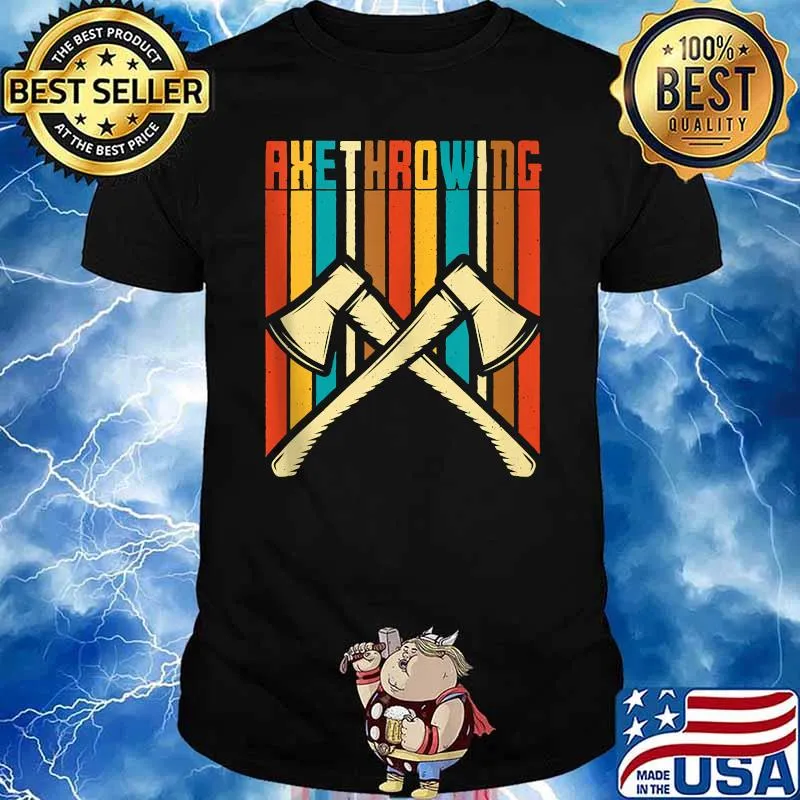 Style Axe Throwing Vintage T-Shirt