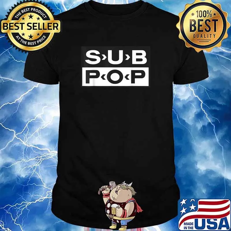 SubPop Records Logo T-Shirt