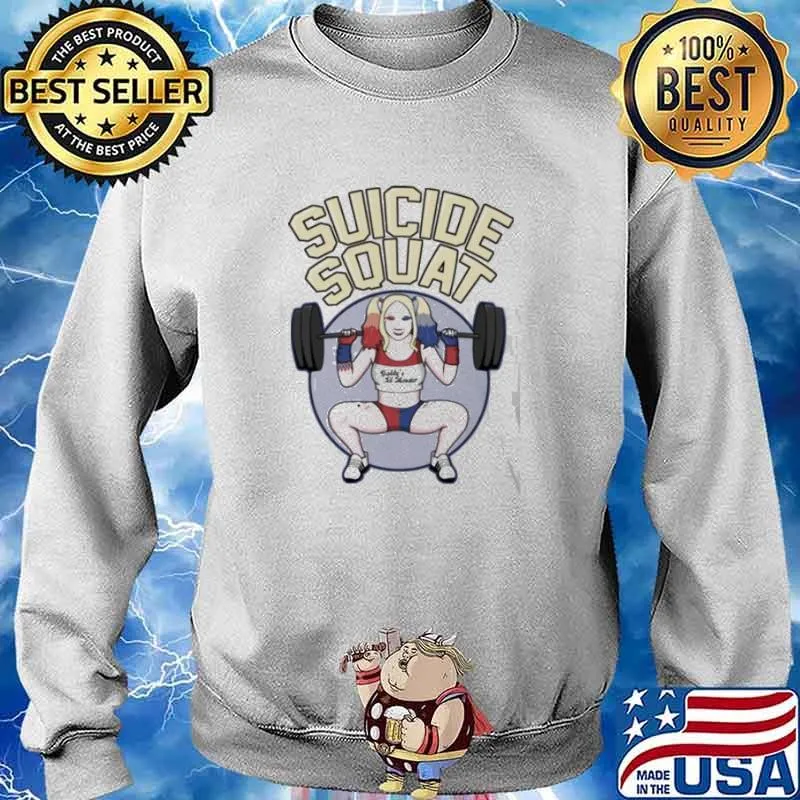 Suicide squat Harley Quinn s Sweater