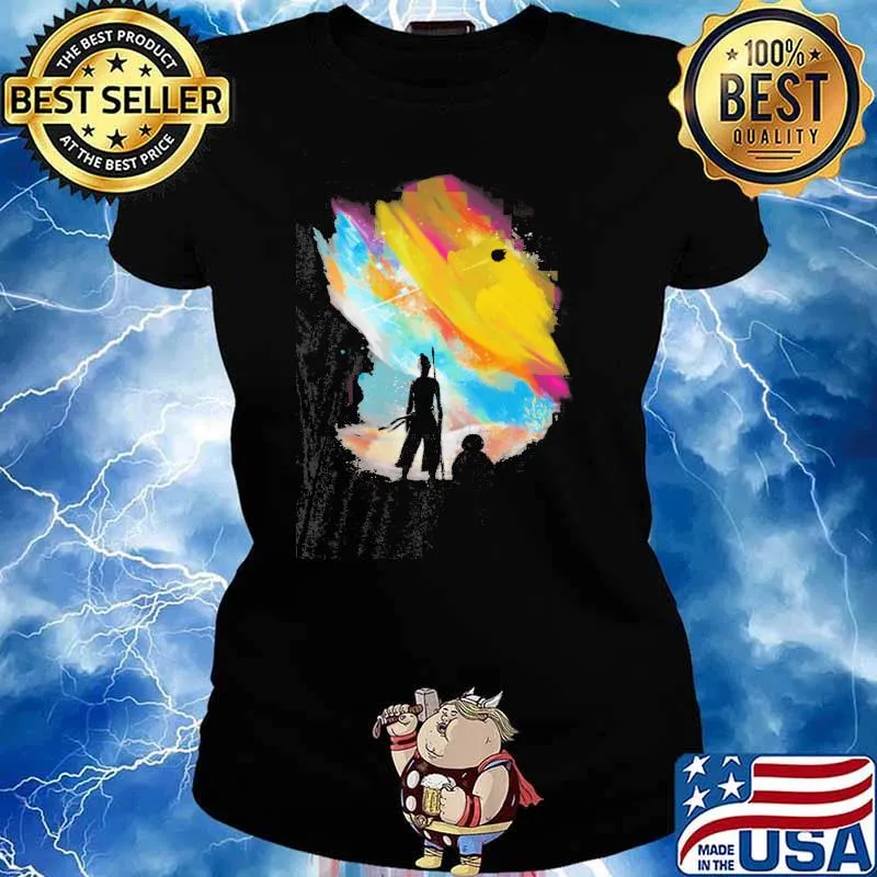Sunset on jakku art s Ladies tee