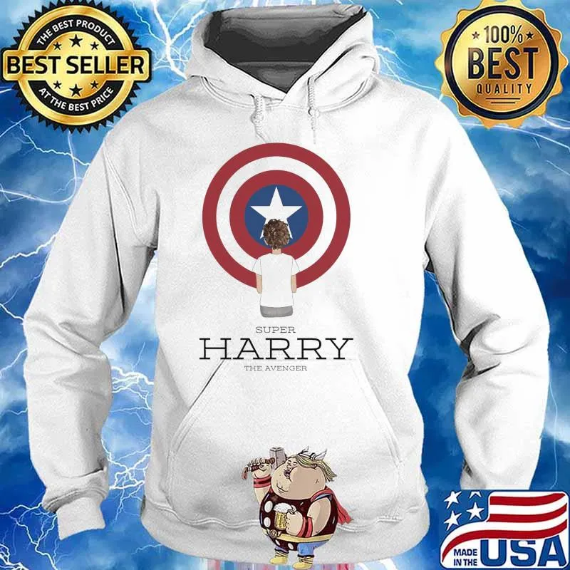 Super harry the avenger captain america s Hoodie