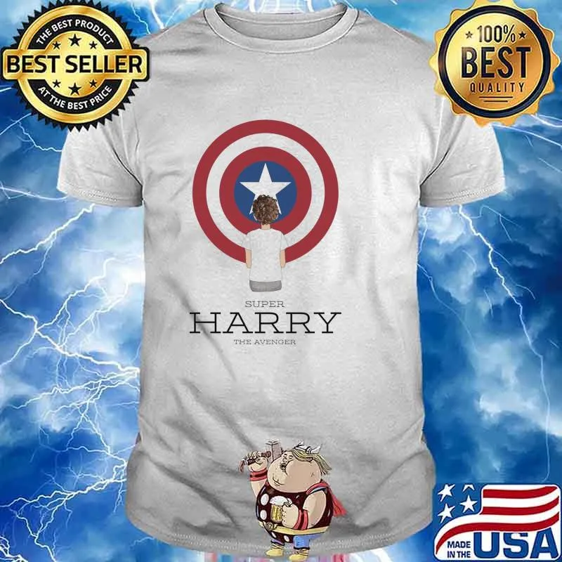 Super harry the avenger captain america shirt