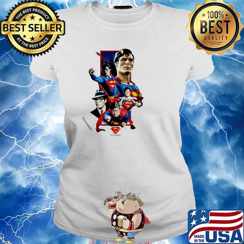 Superman Christopher Reeve Richard Donner s Ladies tee