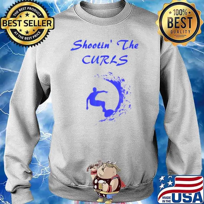 Surf shootin’ the curls s Sweater