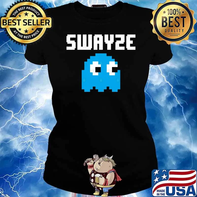 Swayze video game s Ladies tee