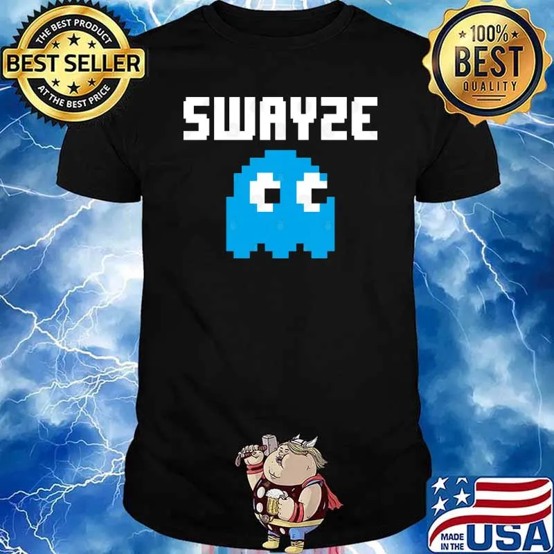 Swayze video game shirt