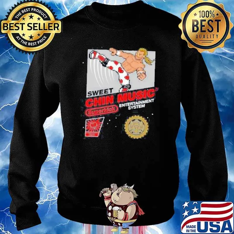 Sweet chin music entertainment system superkick s Sweater