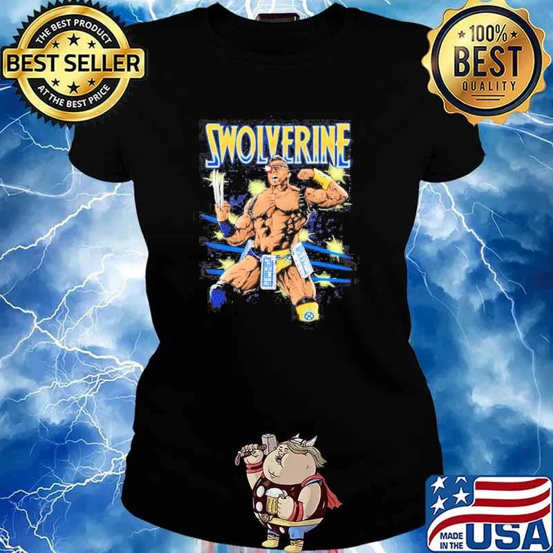 Swolverine Brian Cage s Ladies tee