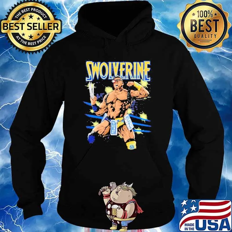 Swolverine Brian Cage Winner Shirt Hoodie