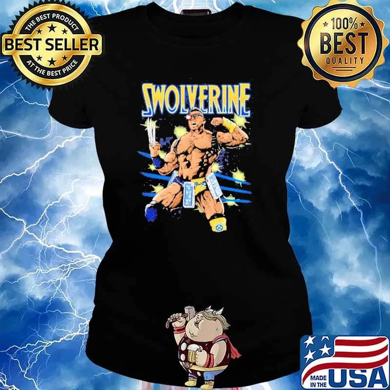Swolverine Brian Cage Winner Shirt Ladies tee