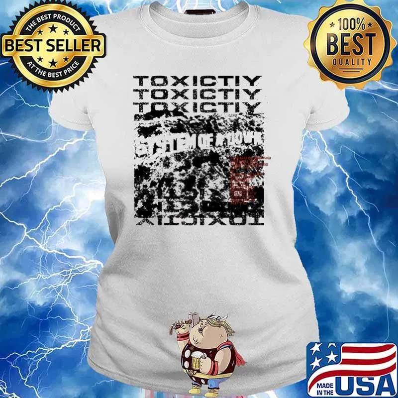 System of a down toxicity repeat s Ladies tee