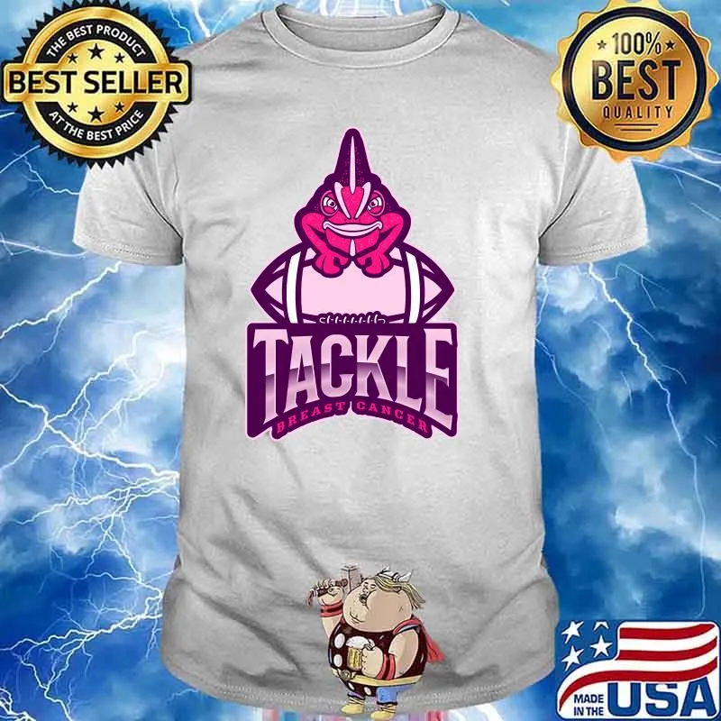 Tackle Breast Cancer American Football T-Shirt