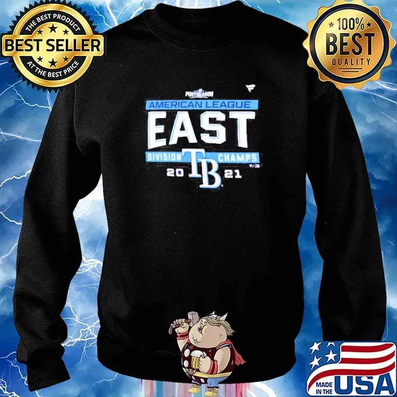 Tampa Bay Rays 2021 AL East Division Champions s Sweater