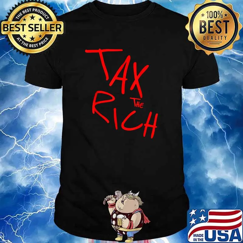 Tax The Rich AOC Red T-Shirt
