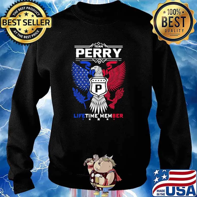 Team Perry Name Eagle Lifetime Member Legend s Sweater