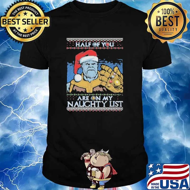 Thanos Naughty Ugly Christmas Shirt