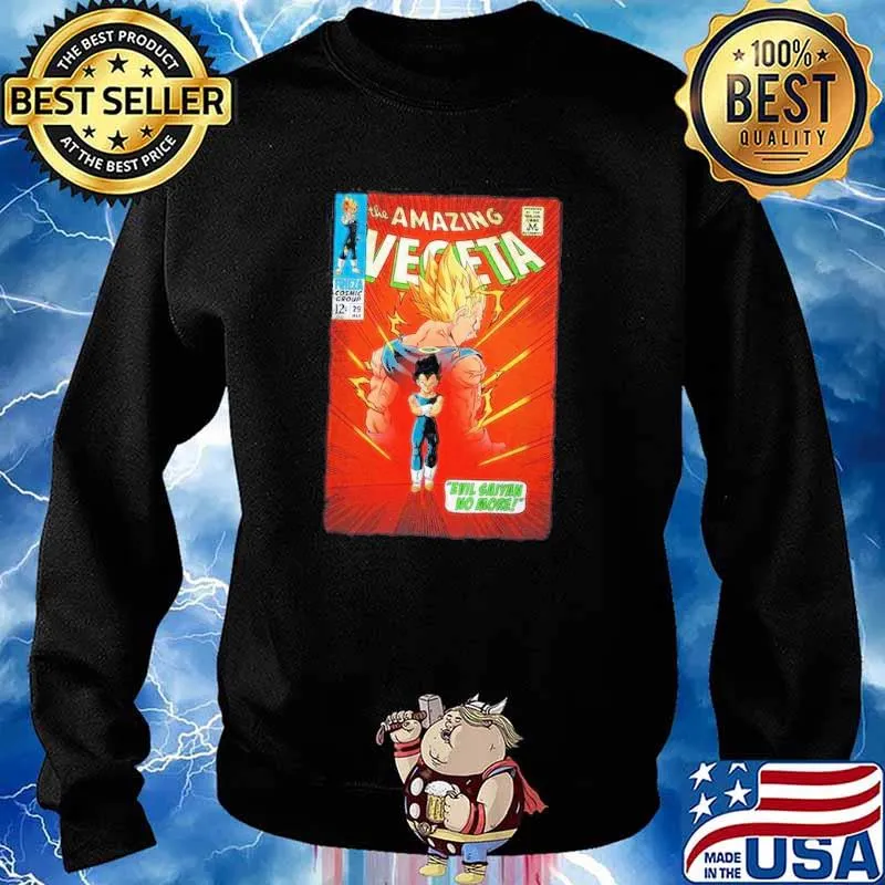 The amazing vegeta evil saiyan no more dragonball s Sweater