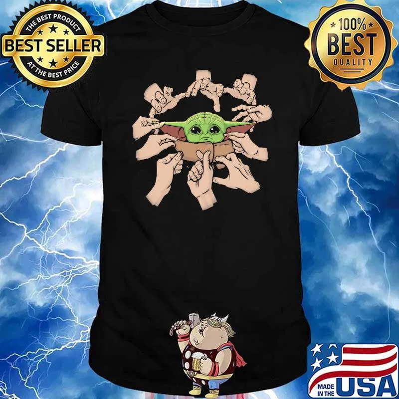 The baby yoda star wars shirt