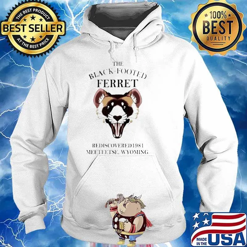 The black footed ferret rediscovered 1981 meeteetse wyoming s Hoodie