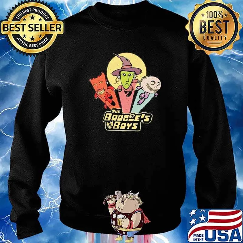 The boogies boys moon hat witch halloween s Sweater