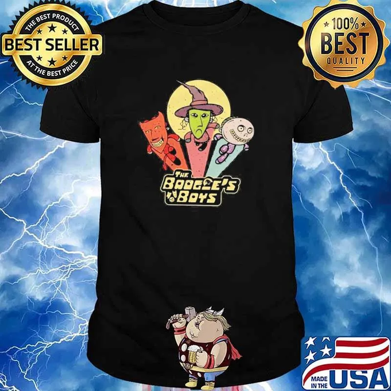 The boogies boys moon hat witch halloween shirt