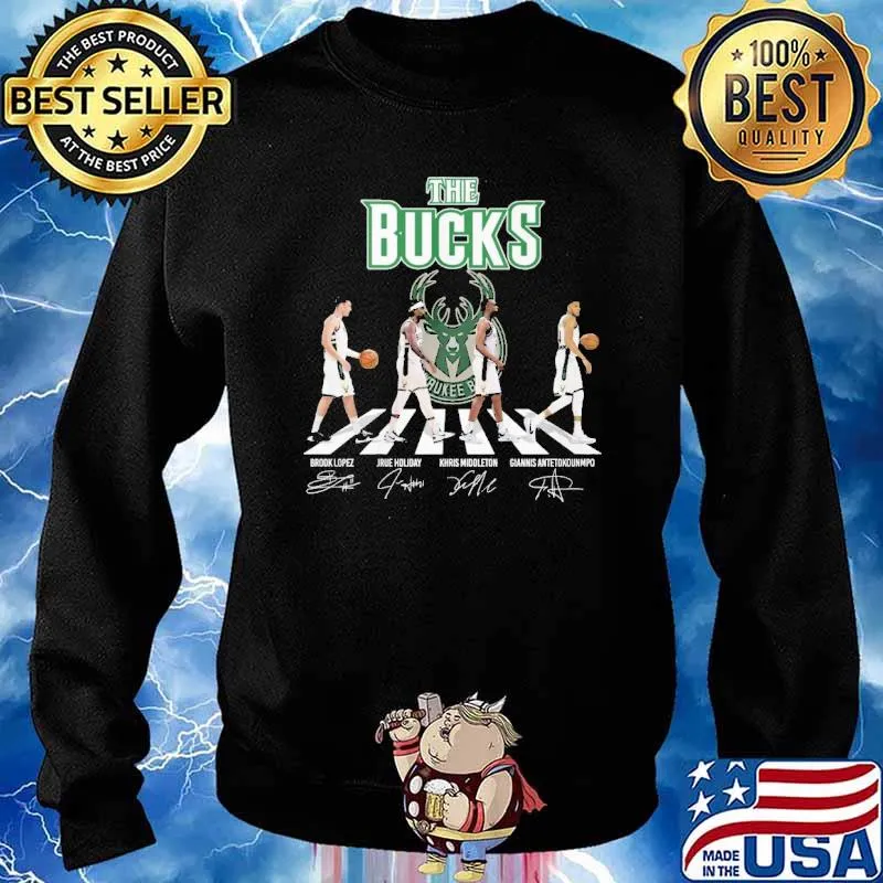 The Bucks across the road signatures s Sweater