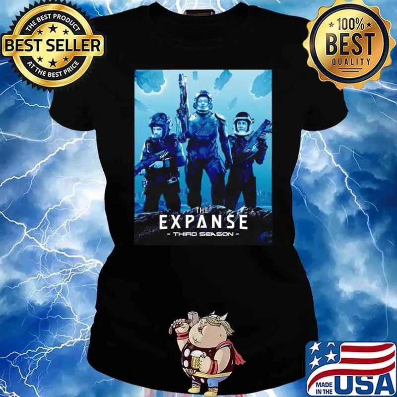 The Expanse Third Season poster s Ladies tee