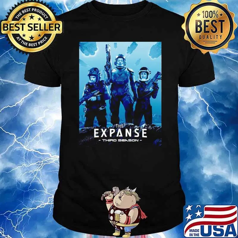 The Expanse Third Season poster shirt