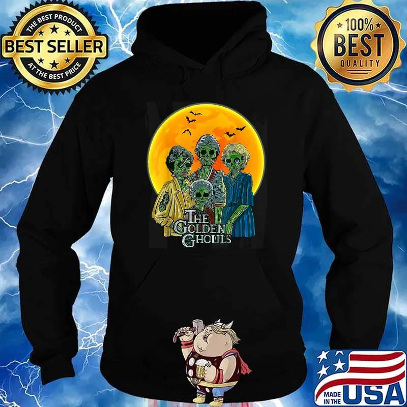 The Golden Ghouls Blood Moon Halloween T-Shirt Hoodie