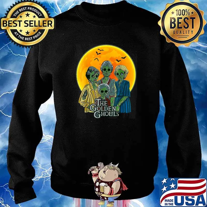 The Golden Ghouls Blood Moon Halloween T-Shirt Sweater