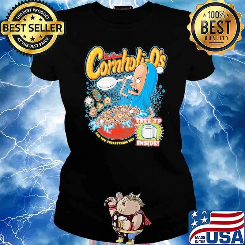 THE GREAT CORNHOLI-O'S FREE TP INSIDE SHIRT Ladies tee