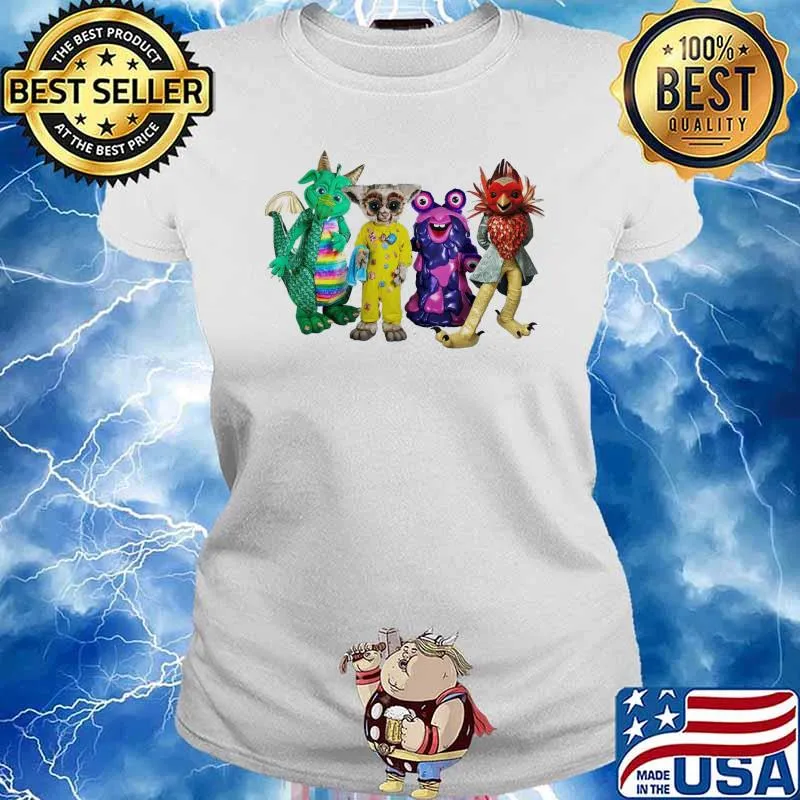 The Masked Singer Who's Behind The Mask Lineup 1 Light Blue Shirt Ladies tee